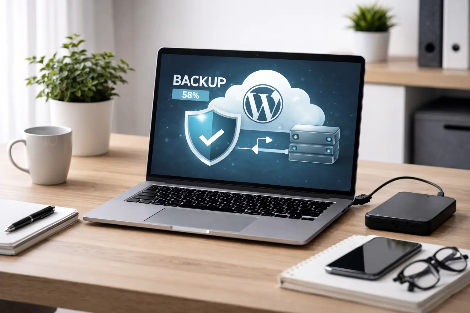 What are the most reliable WordPress backup solutions for small businesses?